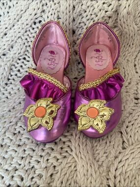 Disney Metallic Purple-Pink Rapunzel Shoes kids size 7/8